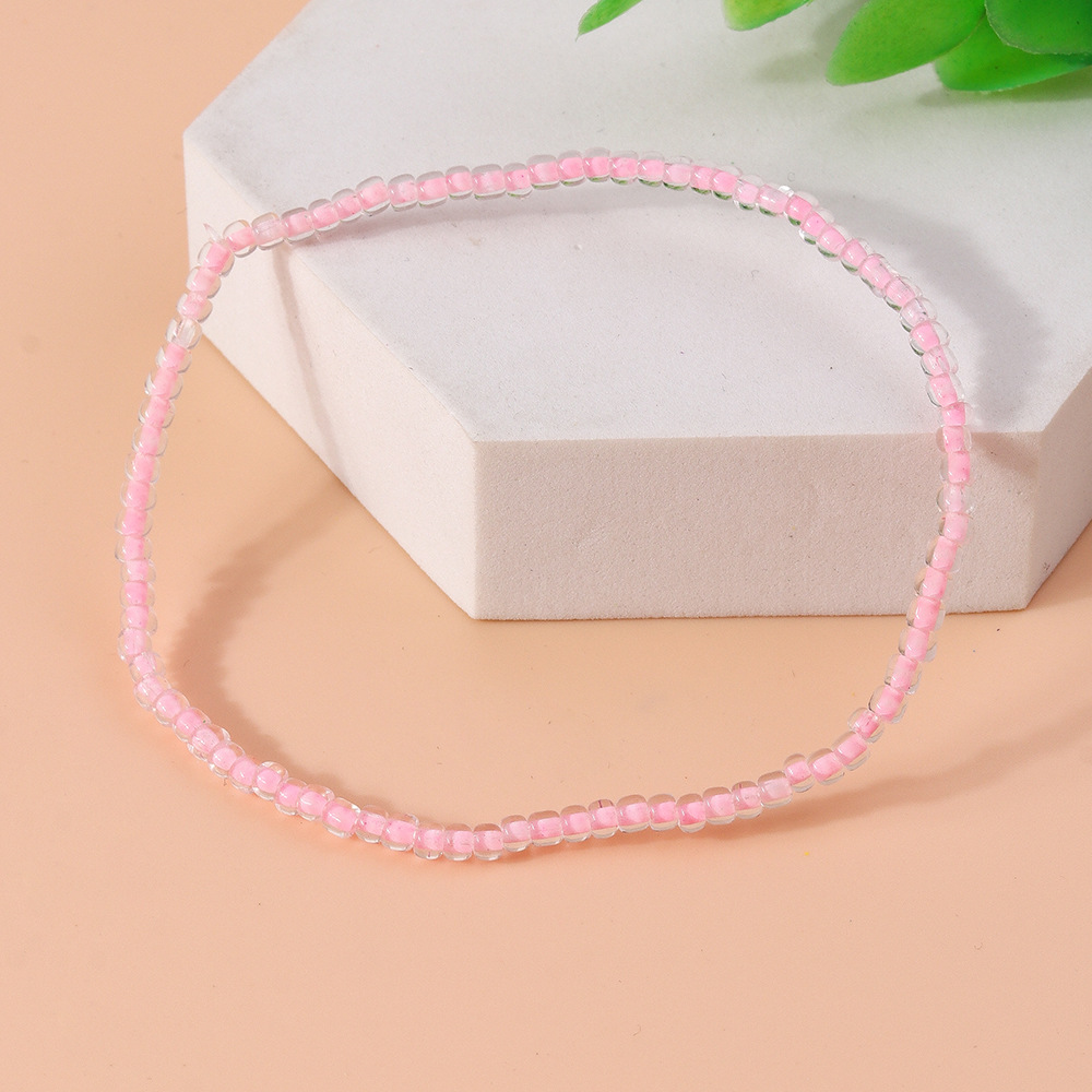 4g Weight Anklet Classification 1 Piece Quantity Holiday, Daily Occasion Plastic, Resin Material Round Pattern Spring&Summer Season Women's Gender Vacation, Classic Style Style Wholesale Jewelry Vacation Classic Style Round Plastic Resin Anklet 3