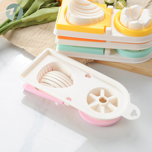 Multifunctional egg cutter and two-in-one preserved egg cutter, stainless steel wire-cut preserved egg egg slicer