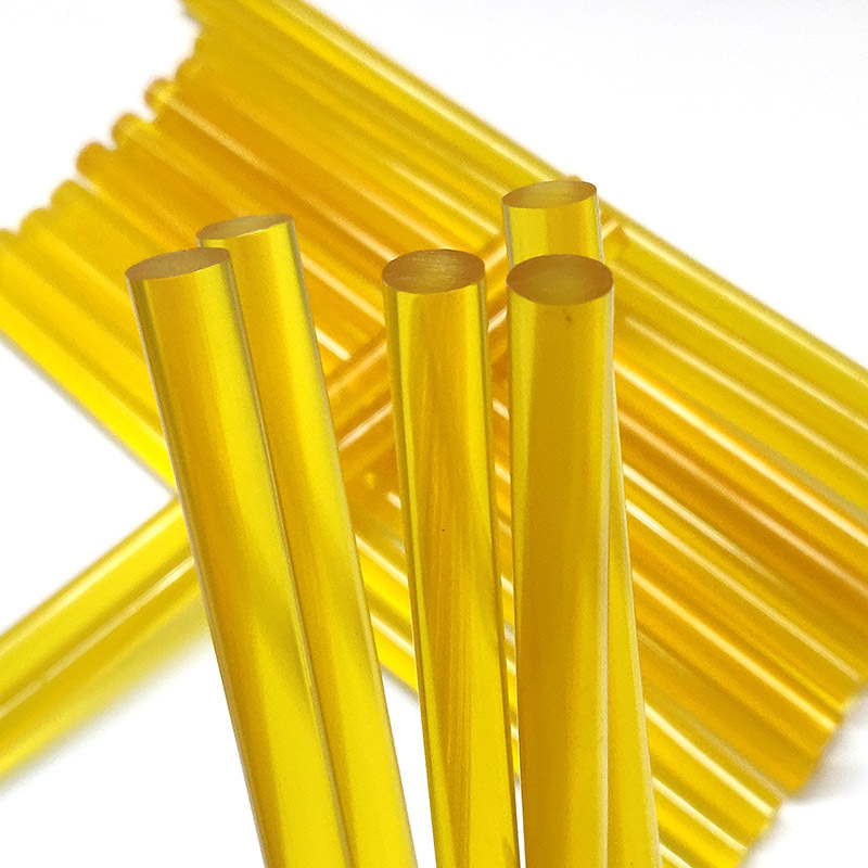 高粘黄色热熔胶棒 汽车钣金凹痕修复溶胶条7-11mm胶抢胶棒