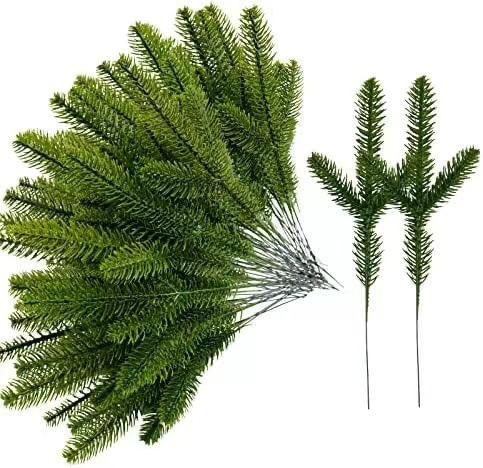 Artificial pine branches Fake plants Christmas Trees Pine DIY christmas tree decorate Home Furnishing decorate gift