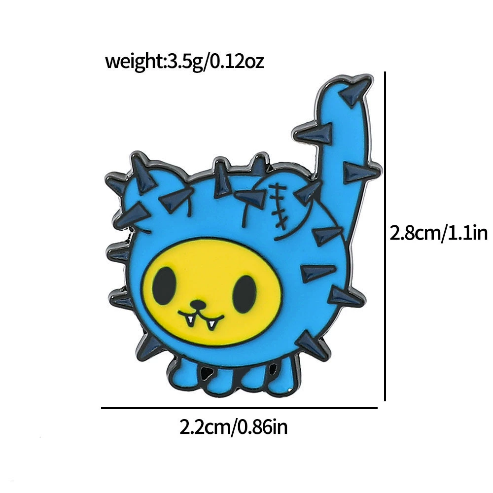 Creative cartoon badge, brooch, backpack, bag accessory