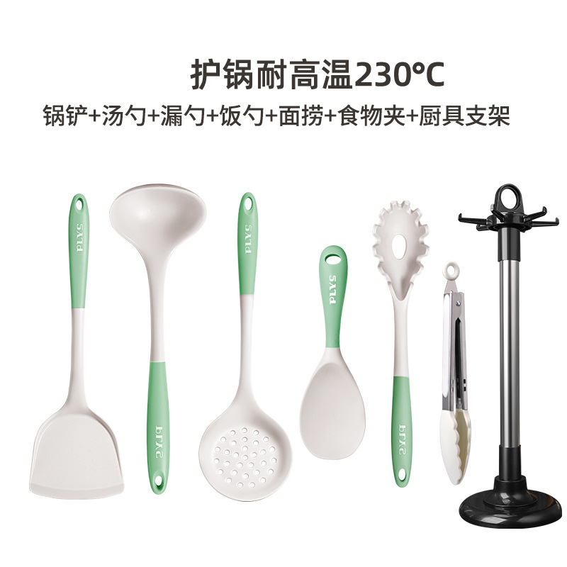 Resistente a altas temperaturas cocina cocina antiadherente cocina nueva combinación de cocina de cocina al por mayor cucharas de arroz