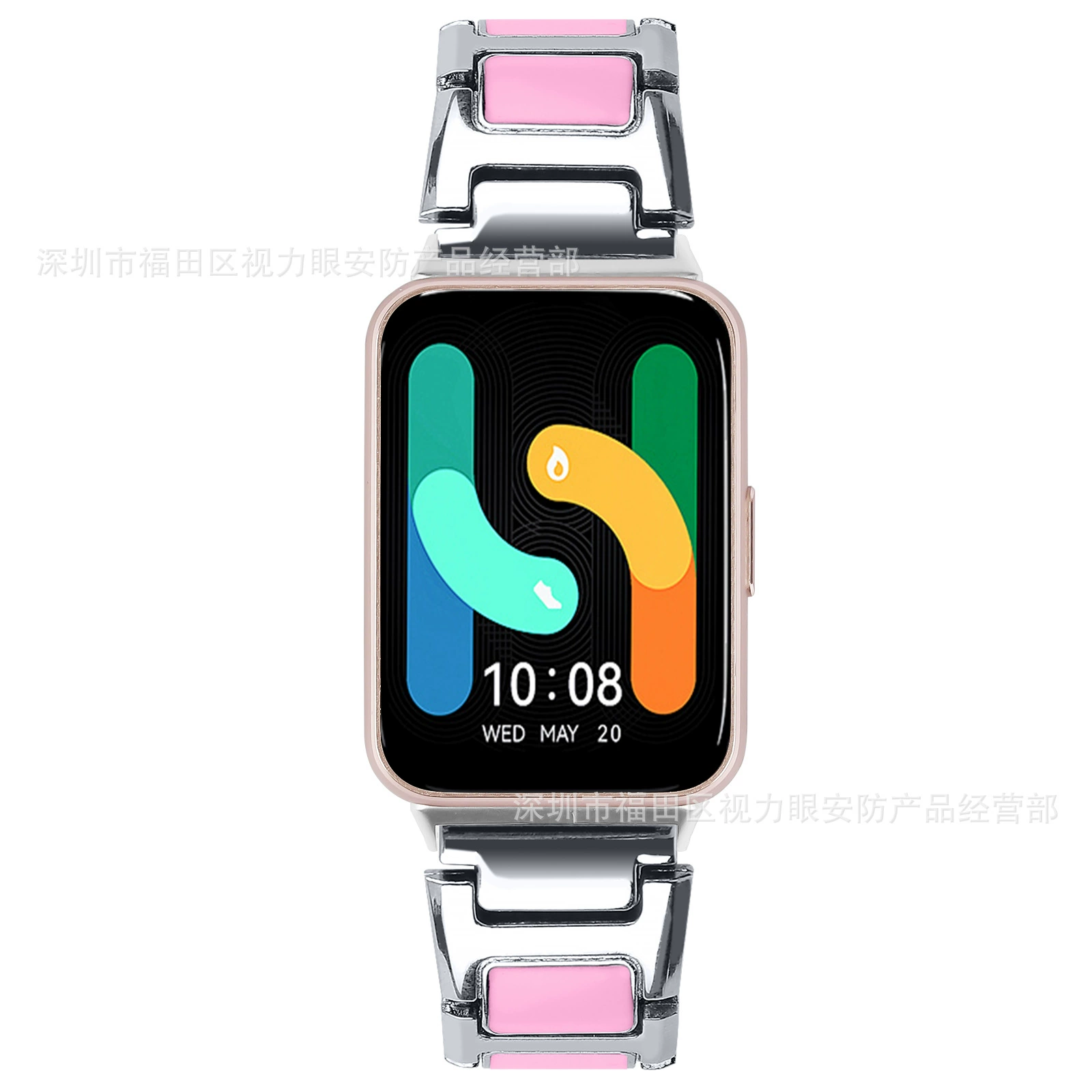 Подходит для Samsung Fit3 ремешок Galaxy SM-R390 I-образный с тремя звеньями, фирменная форма, металлический новый модель