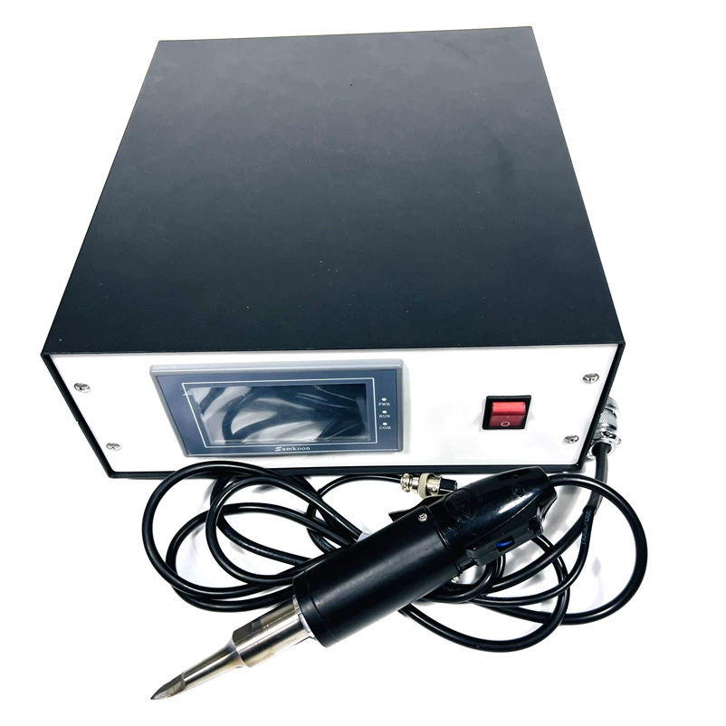 Ультразвуковой резак ручной захват ультразвуковой резки пластиковый кожаный резиновый нетканый материал ультразвуковой нож для резки