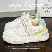 回力透明底板鞋女款2025秋季爆款涂鸦百搭鞋厚底户外运动小白鞋女