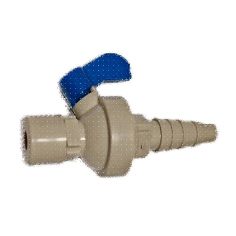 PPH取样阀采样阀门考克阀 实验室球阀管道取水阀螺纹工业阀体补芯