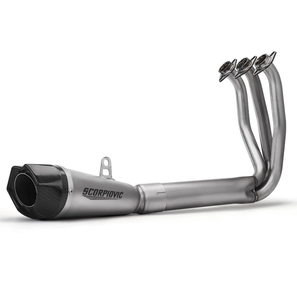 Chunfeng 675SR full-section bottom row, titanium alloy front-section tail-section muffler, motorcycle motorcycle exhaust pipe modification