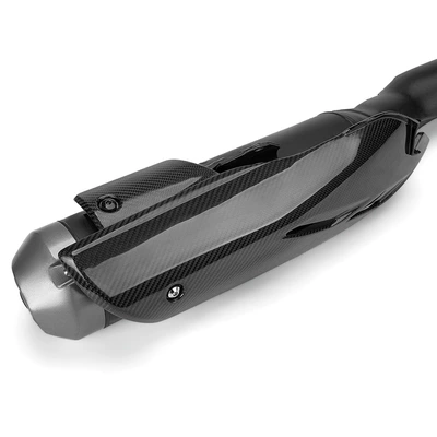 Shell Guard Plate, Motorcycle exhaust pipe