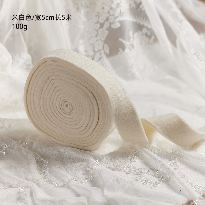 Coreano engrosado cinta de lana de Navidad hecha a mano DIY accesorios de arco material paquete de decoración de Navidad