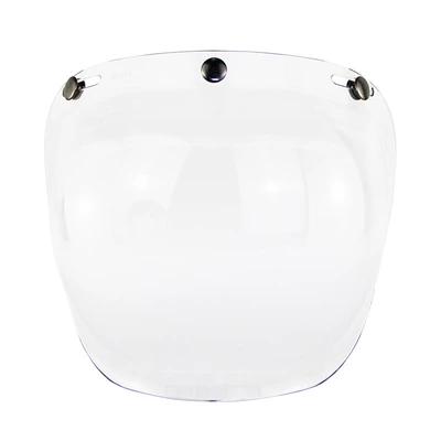 Motorcycle Safety Supplies Bubble Lens Three-Button Helmet - individual-transparent-film
