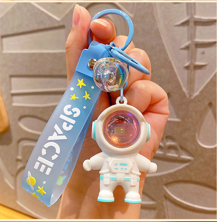 Cute Astronaut Plastic Patchwork Women's Keychain display picture 2