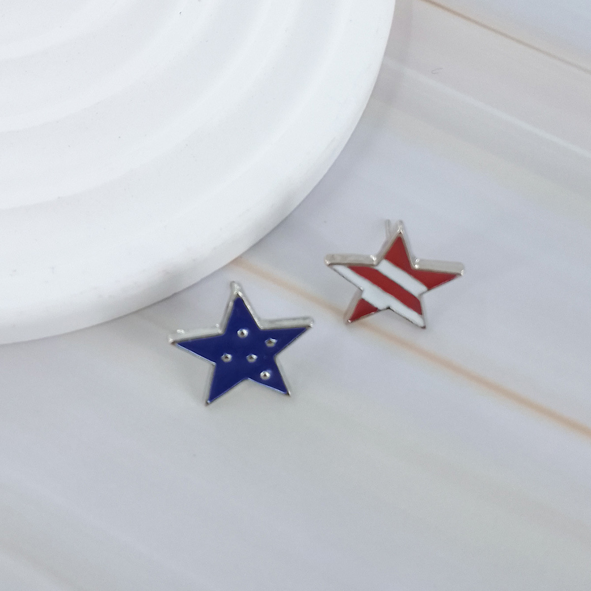 9g Weight Steel needle Ear Needle Material Drop Earrings Classification 1 Pair Quantity Holiday, Street Occasion Acrylic Material Independence Day Festival Constellation, Fruit, Heart Shape Pattern Women's Gender Patchwork Design Retro Style 1 Pair Retro Constellation Fruit Heart Shape Patchwork Arylic Drop Earrings 15
