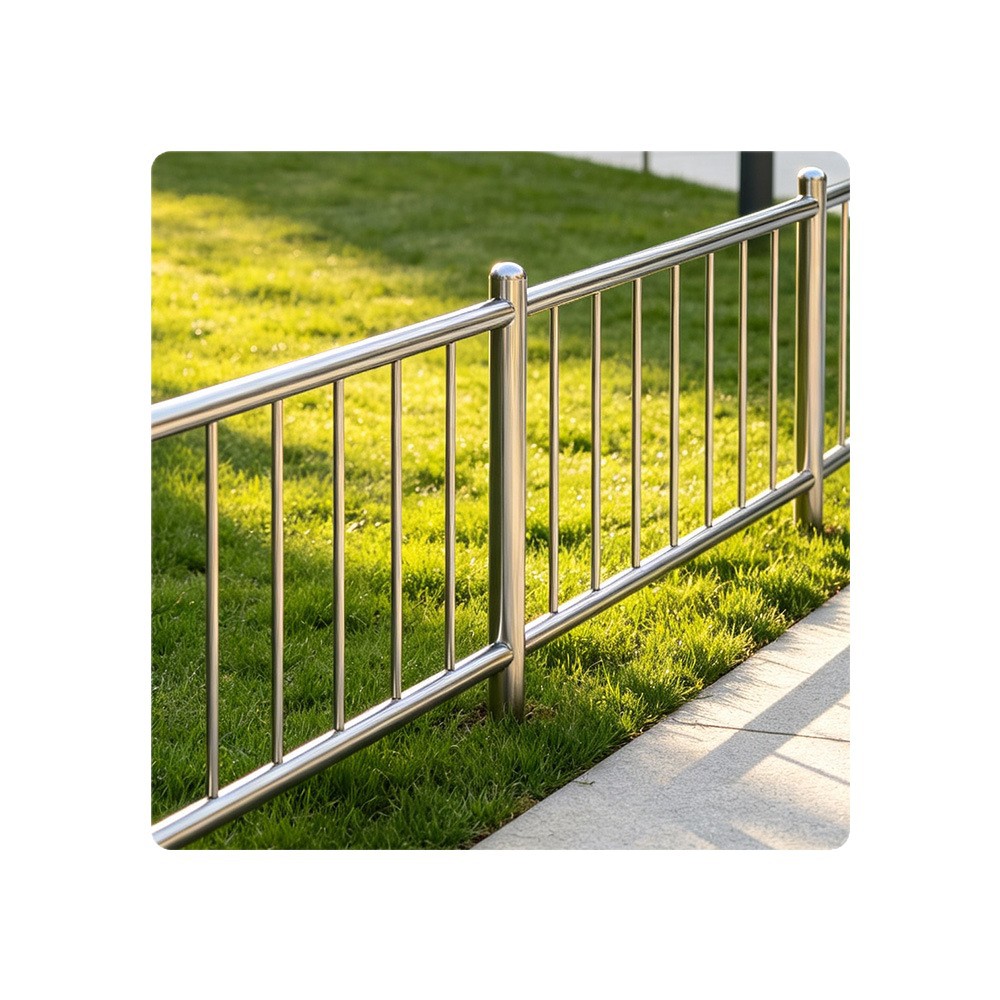 Cerca para Césped de PVC y Acero con Función de Protección para Jardín y Parque image 5