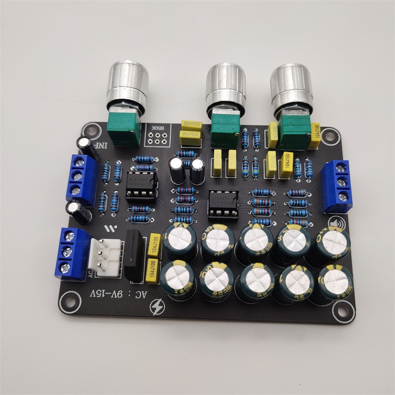 SXL nueva actualización clásica NE5532 placa preavanzada de fiebre 2.0 placa de tono amplificador de potencia HIFI placa frontal de fiebre