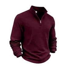 K 32721 Men's Jacquard Half Zip Sweatshirt ��ʿ���� �羳����