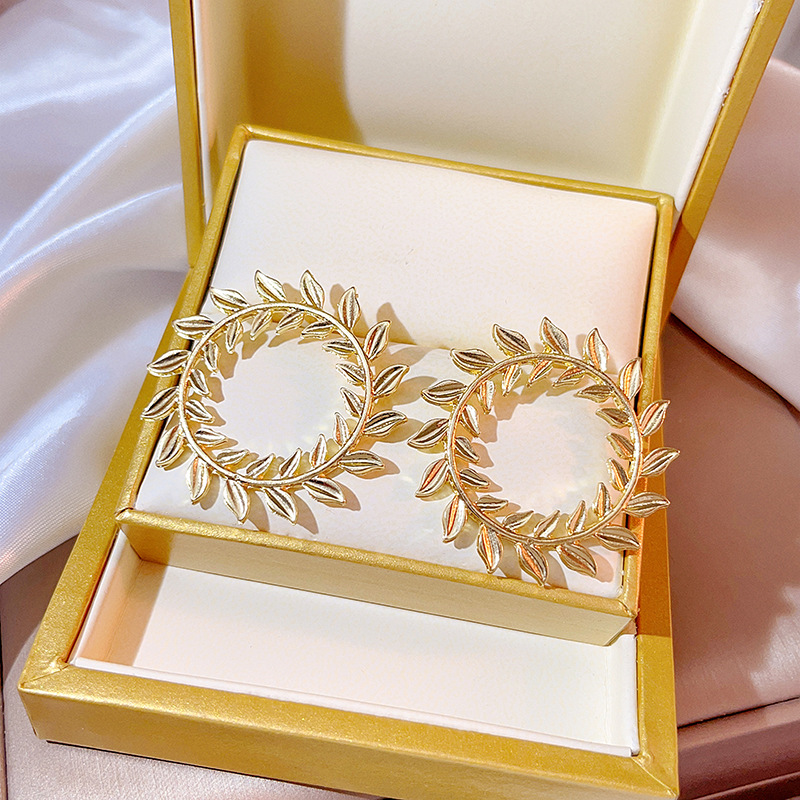 Women'S Gender 1 Pair Retro Round Alloy Plating Women's Earrings