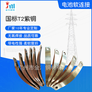 Entity Factory Wholesale New Energy Vehicle Copper Sheet Soft Connection Battery Soft Connection Copper with Soft Connection