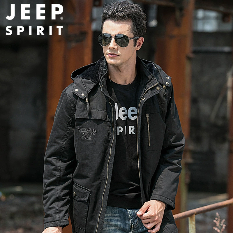 2021 зимнее съемное теплое пальто с хлопковой подкладкой на флисовой подкладке с капюшоном, мужское утолщенное модное пальто средней длины с хлопковой подкладкой 0075