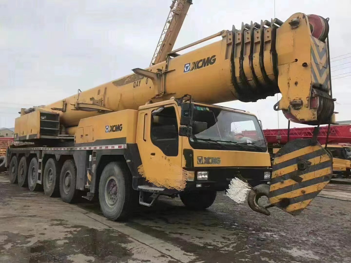 徐工130吨100吨吊车二手徐工QY130K QY100K QY80K QY70K 上海场地