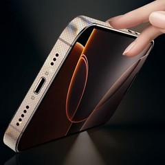 適用蘋果16Promax晶鑽防摔側邊膜iphone15晶鑽防摔側邊膜14promax