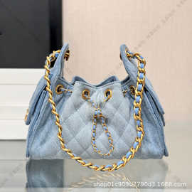 25C新款ho'bo腋下法式小香风复古麂皮单肩包高级春夏时尚斜挎包