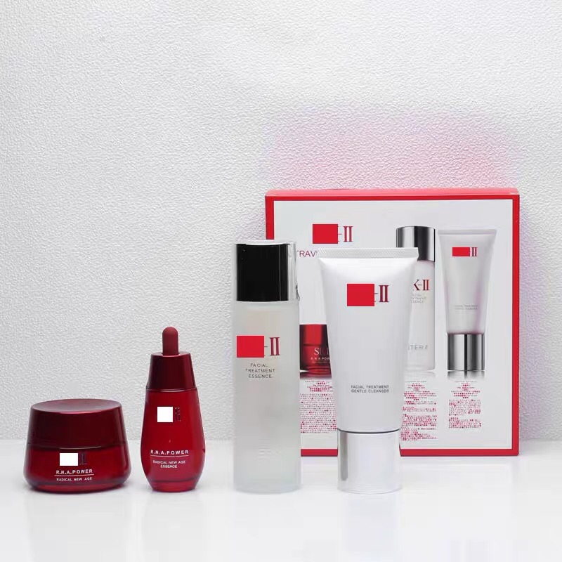 Set de cuatro piezas rojo
