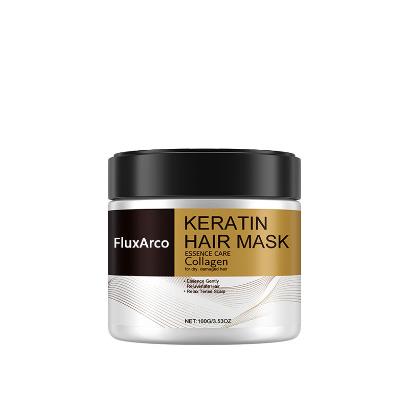 Máscara humectante de venta en caliente transfronteriza, máscara de cuidado de cabello suave, máscara de cuidado de cabello suave.