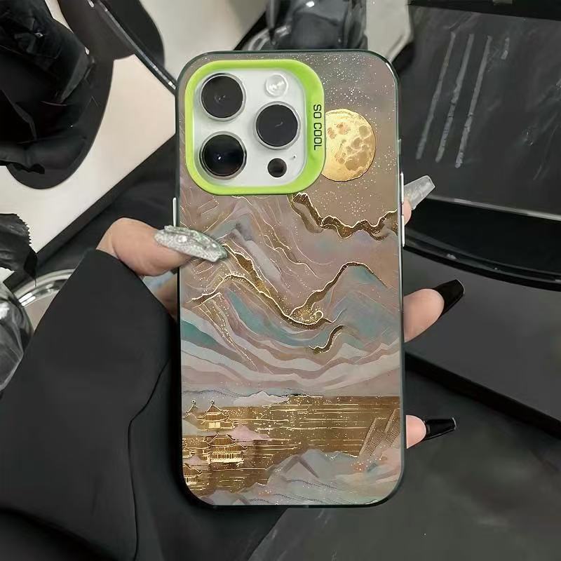 Color Silver Shell-Green-Jinshan Cloud Sea