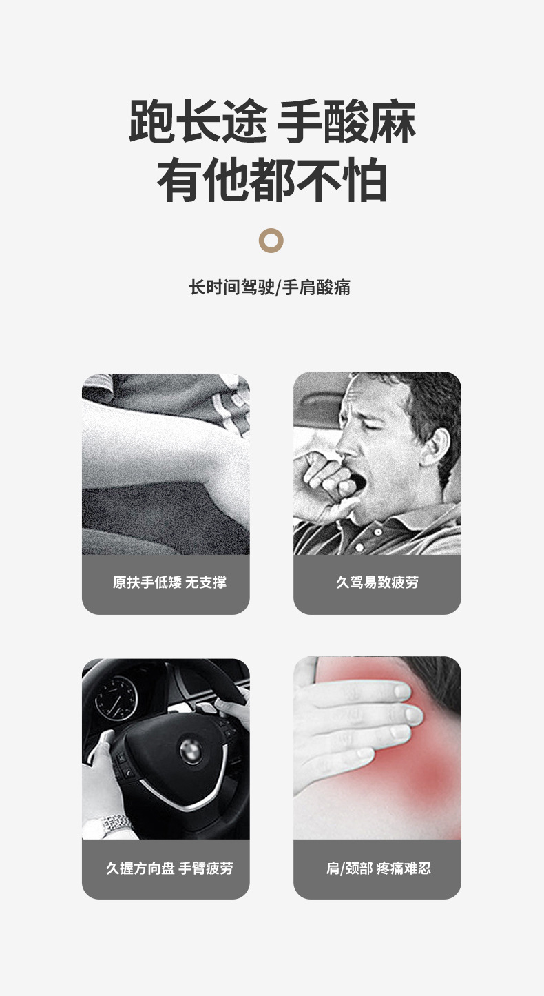 Suitable for 18-23 Bmw 5 Series 6Gt Armrest Box Pad Heightening Central Box Storage Heightening Pad Cover Modification Supplies
