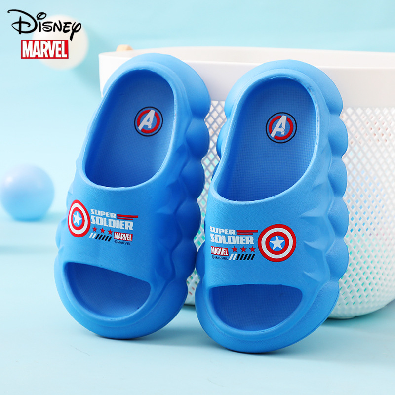 Teqing Disney Kidsren's Slippers Summer Boys Spider-Man Cartoon Boys Ultra-Light Home Thick-Soled Baby Slippers