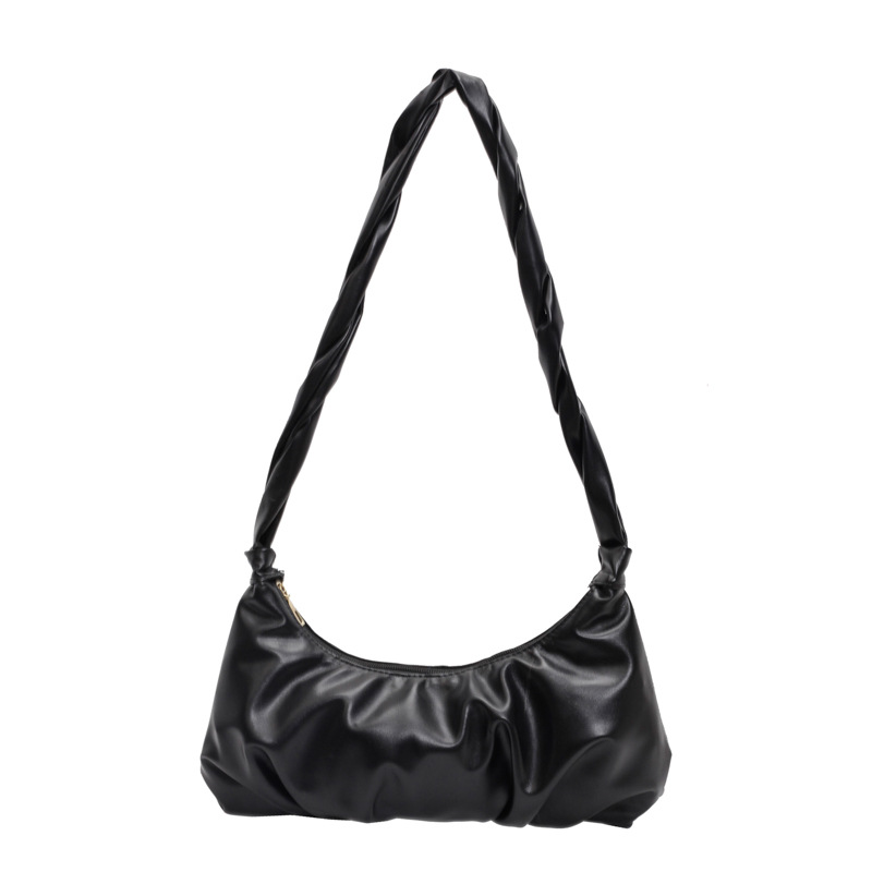 Este año, la moda popular en línea, mochila de hombro de temperamento plegado, 2023 verano, bolsas de brazo de mujer de viaje.