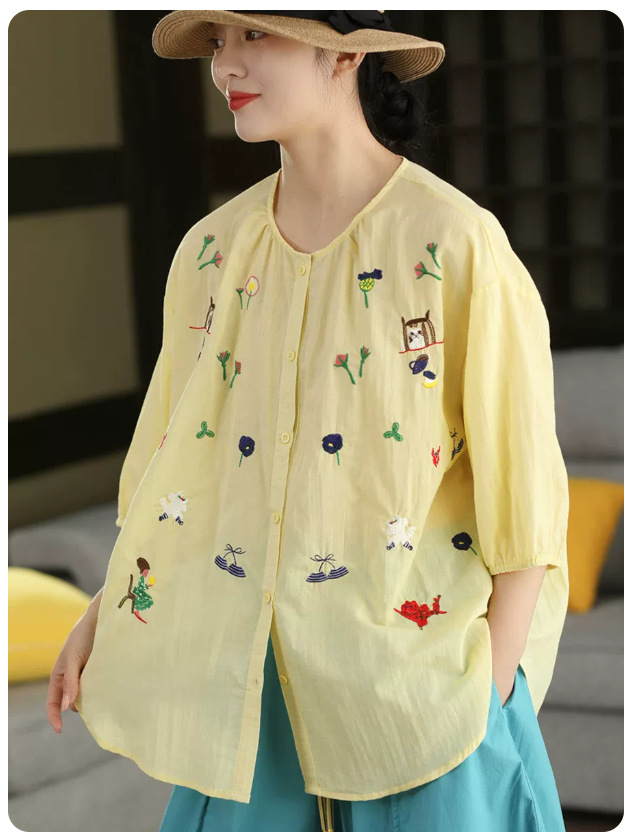 Cartoon summer shirt