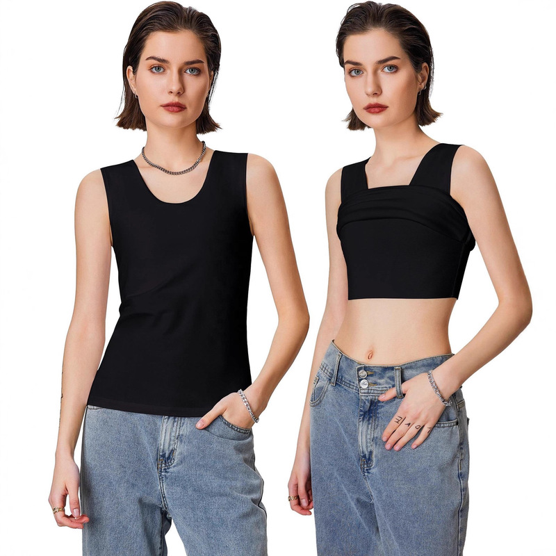 Cross-Border Hot-Selling Women's Breast Shaping Vest, Unisex Girl Tomboy Corset Top, Big Breasts, Slimming Sweatshirt Cross-Border Hot-Selling Women's Breast Shaping Vest, Unisex Girl Tomboy Corset Top, Big Breasts, Slimming Sweatshirt