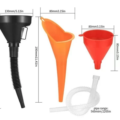 gasoline filling funnel, Kempinq və səyahət