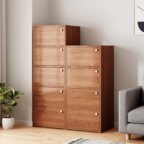 Nightstand Wardrobe Narrow Storage Cabinet Standing Cabinet Living Room Simple Storage Cabinet Wall-mounted Home Drawer Shelf Five-drawer Cabinet