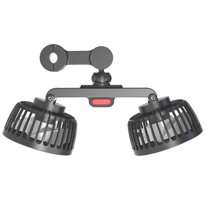 Fan USB Car Fan, Digər kiçik elektrik cihazlar - new-chair-back-double-head-fan