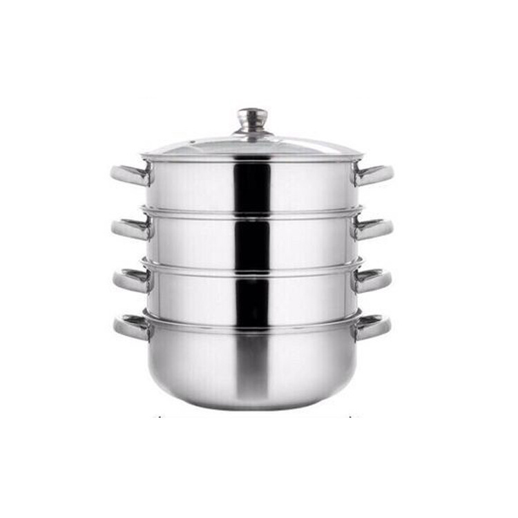 工場はステンレス製の蒸し器を厚くする家庭用二重多層スープ蒸し器を提供しています。|undefined
