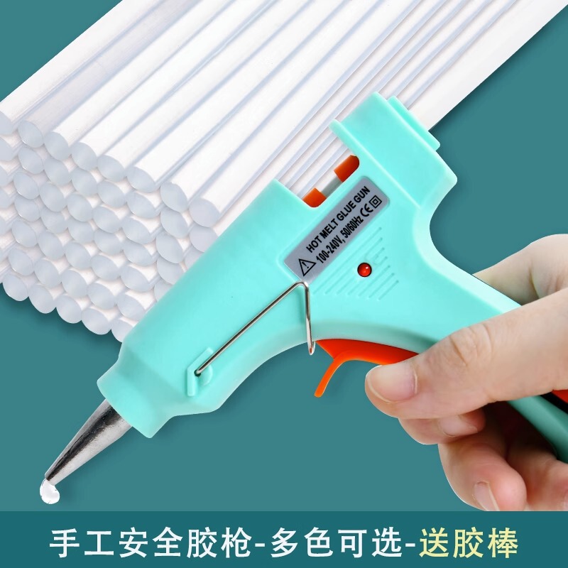 Hot melt glue gun handmade household electrosol stick household small high viscosity zinc special tie hot melt glue gun Hot melt glue gun handmade household electrosol stick household small high viscosity zinc special tie hot melt glue gun