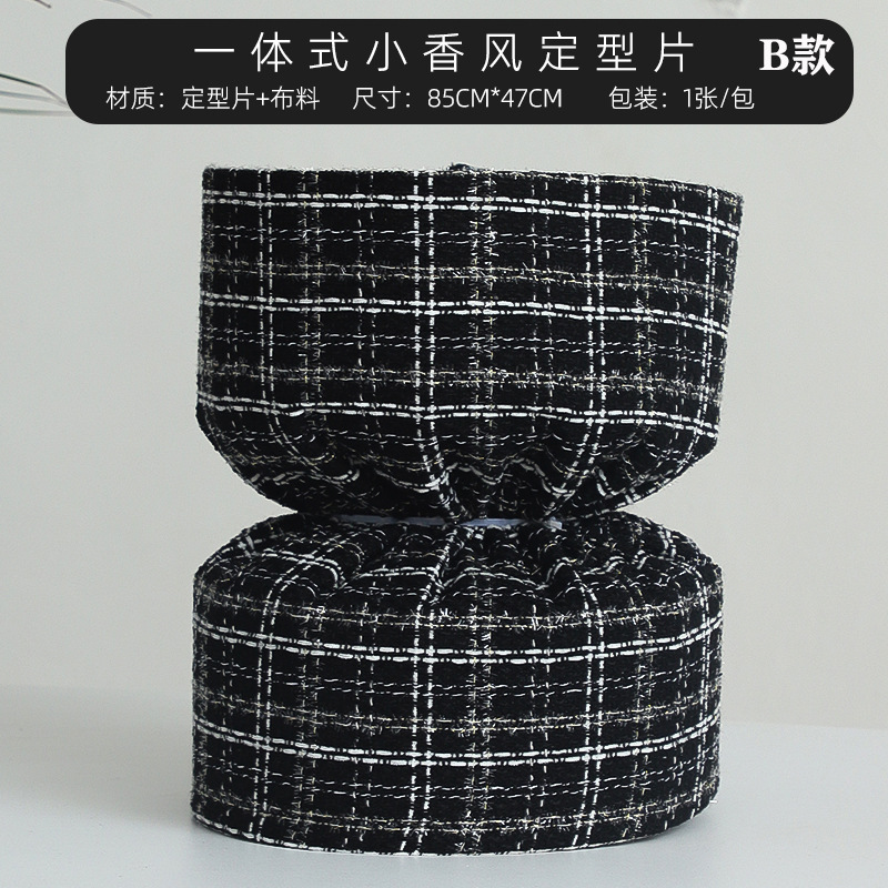 Material de embalaje de flores al por mayor nuevo estilo Chanel de una sola pieza que forma pieza redonda ramo bolsa de tela flor artefacto