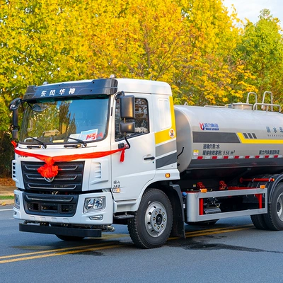 Kailifeng Brand Kl5 Dongfeng Huashen 12-Cubic-Meter Water Tanker Municipal Construction Site Dust Reduction Spray High-Pressure Sprayer (Suvarma maşınları)