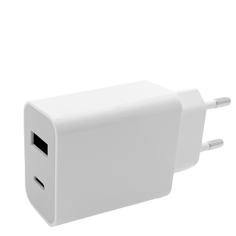 Specially Designed for Cross-Border Certified Dual USB Charger A+C 2A/2.4A Charging Head Dual Port Punch 5V2A Wall Charger