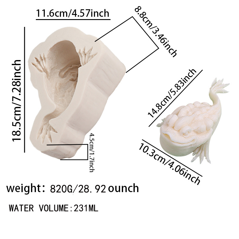 molde de pastel de tres patas molde de pastel de yeso molde de pastel molde de horneado de flip