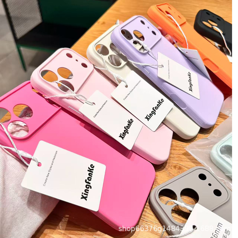 Good Partner Ultra-thin Liquid Case for iPhone 17 Pro Max, Solid Color Phone Case, Apple 16 Precision Hole 13 Soft Case Good Partner Ultra-thin Liquid Case for iPhone 17 Pro Max, Solid Color Phone Case, Apple 16 Precision Hole 13 Soft Case