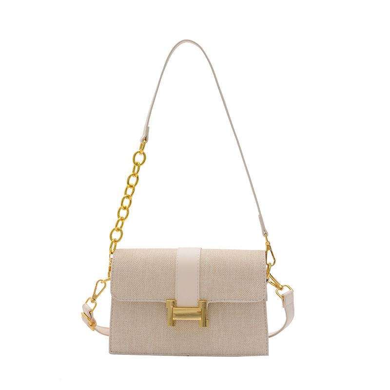 Transfronterizos nuevos bolsos de moda retro al por mayor, mujeres de textura superior, cadenas de calle, bolsos de hombro
