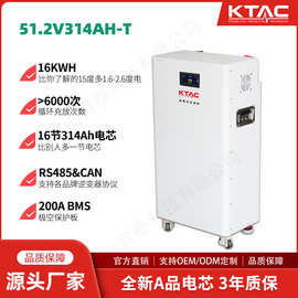 KTAC肯泰家用光伏储能一体51.2V太阳能发电储能磷酸铁锂电池