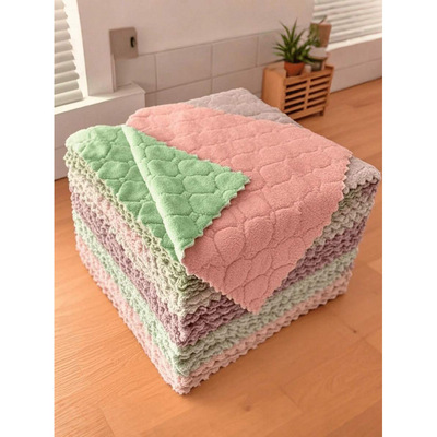 2026 paragraph Q6106 new pattern Cross border On behalf of Stainless steel Strength Scrub cloth Tough