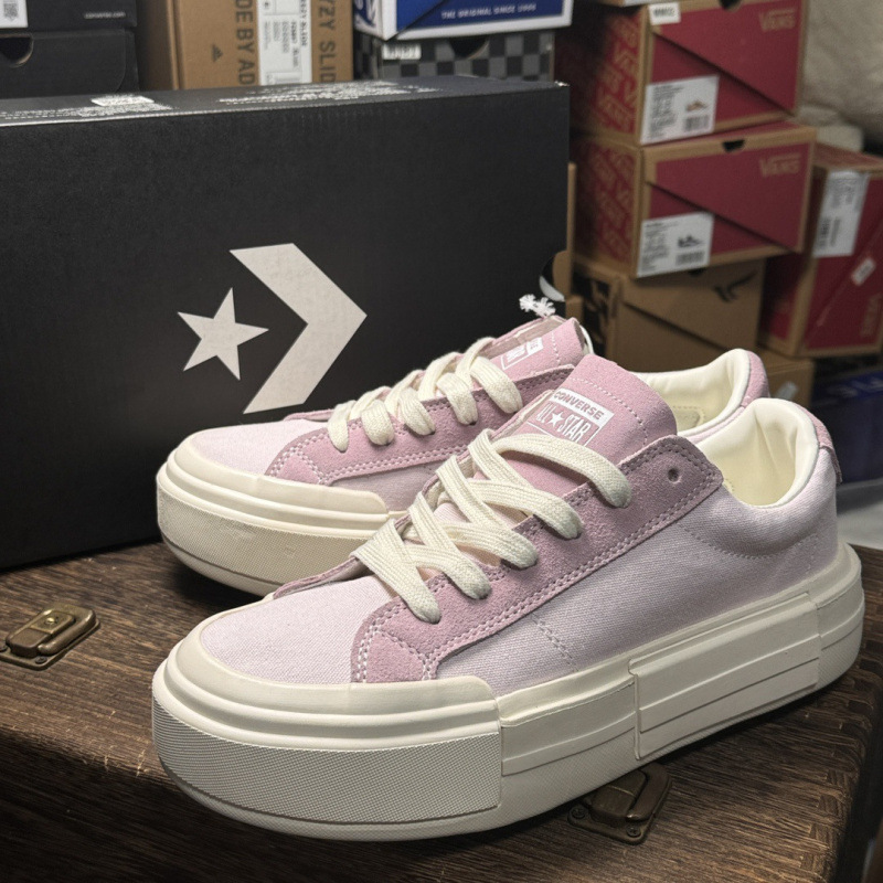 Putian Meiqi Uu Shoes Cruise Deconstructed Thick-Soled 70Plus Platform-Soled Low-Cut Canvas Shoes Bread Shoes