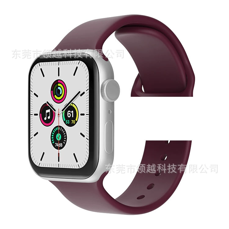 Apple, Samsung, силиконовый ремешок для часов