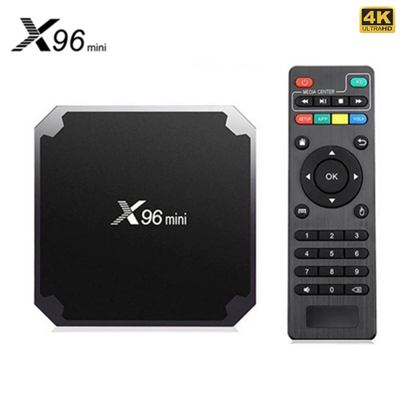 X96 мини S905W набор ТВ-приставка 2G \ 16G Android 7.1 4к HD умный сетевой плеер tvbox