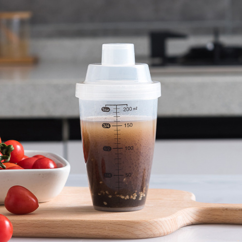 Japan imported shaker cup, sports and fitness mixing protein powder water cup with scale milk tea juice cup